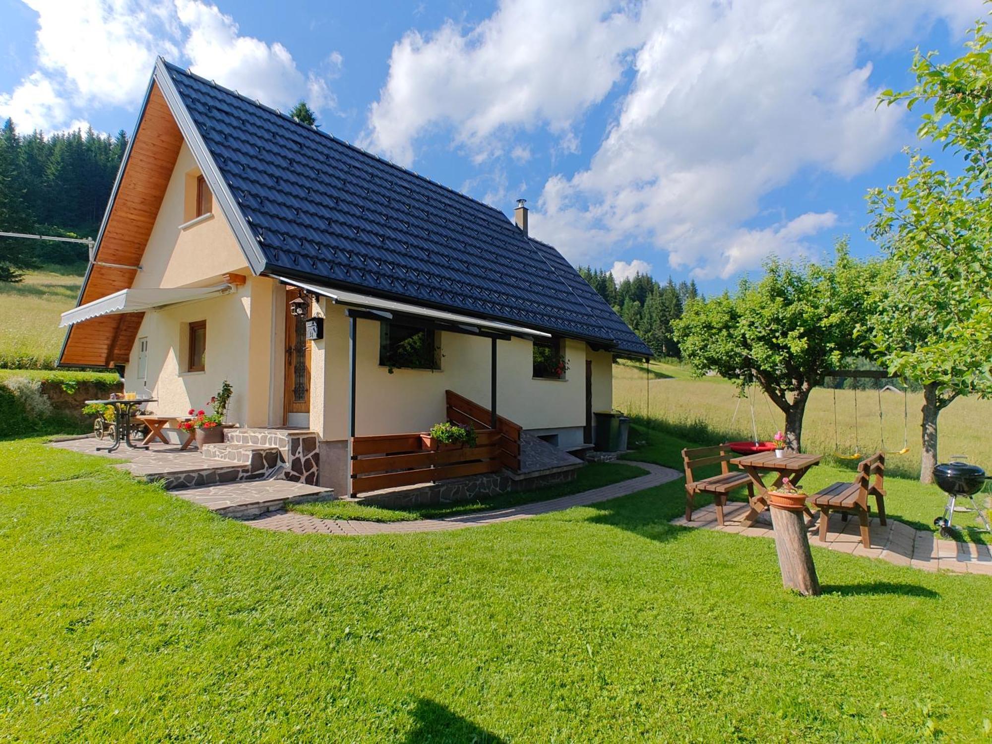 Cottage Zoja Bohinjska Bistrica Bagian luar foto